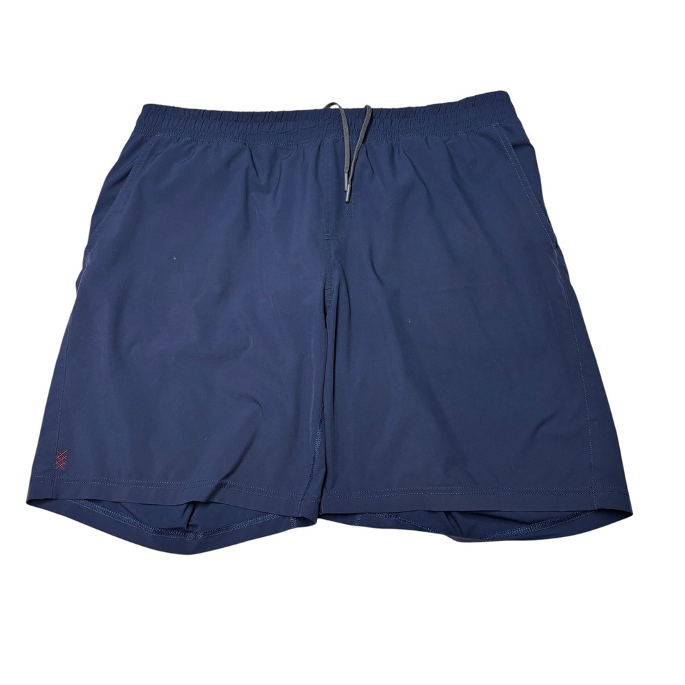 Rhone Mako Shorts Mens XXL 39X9 Navy Blue Athletic Training Gym